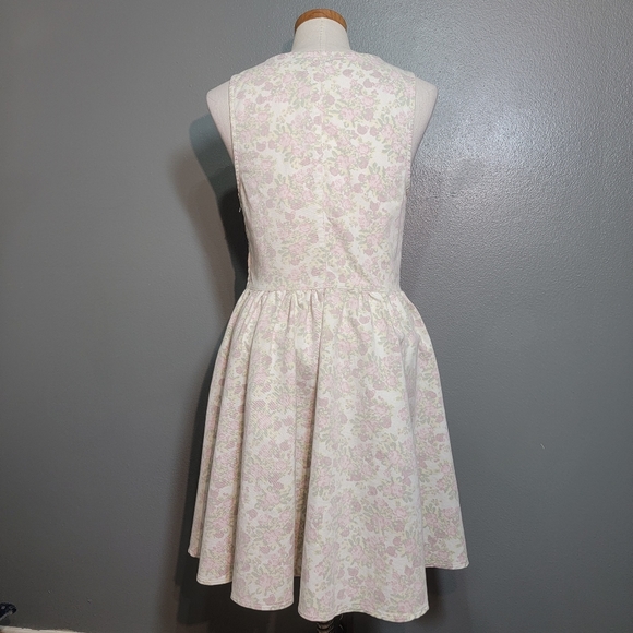 REISS LOPEZ RACER BACK FLORAL DRESS, SIZE 8 $235 - Picture 4 of 9